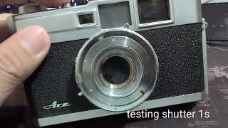 Olympus Ace, Olympus answer to Canon IV & Nikon S.