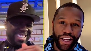 50 Cent Reacts To Floyd Mayweather Suing Showtime 'Don't Cry Champ They Beat You Out Of $320 Mil'