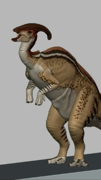 Fallen Ashes parasaurolophus roar a bit late but here #fyp #dinosaur #parasaurolophus