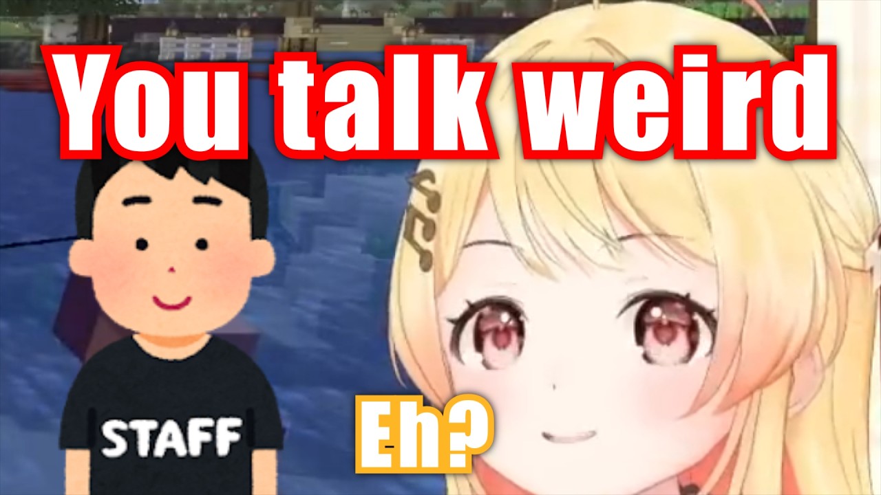 Kanade Finally Realize After Staff-san Told Her She Talks Weird【Hololive】