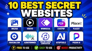 10 Secret Websites That Will Save You HOURS in 2026😲