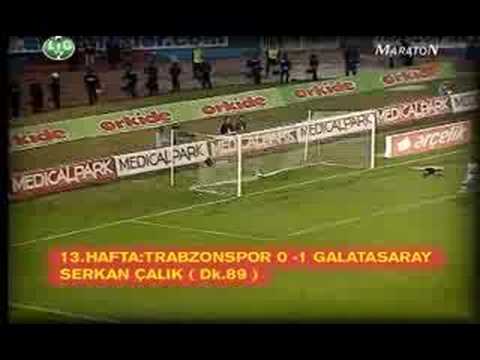 2008 şampiyonlugu Galatasarayın son dk golleri