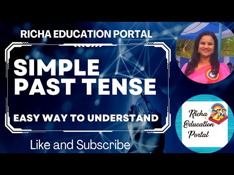 Explaining Simple Past Tense with examples and worksheet