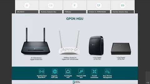 TP LINK! Soluciones ISP y GPon