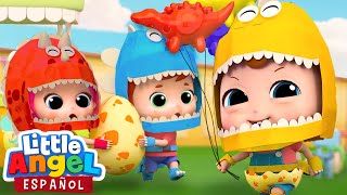 ¡Fiesta y Piñata de Dinosaurios! ???????? | Canciones Infantiles de Bebé Juan | Little Angel Español