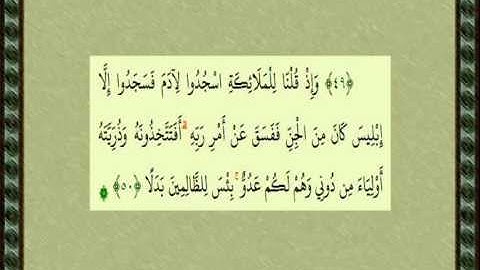 Quran Sura 18. سورة الكهف  الشيخ محمد رفعت