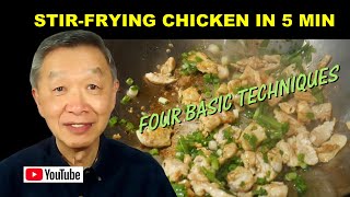 BASIC TECHNIQUES FOR STIR-FRYING CHICKEN | Simple, Quick, and Efficient Details