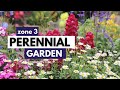 Crez un jardin de plantes vivaces de zone 3 avec moi