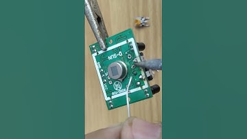 Fixing PIR Motion Sensor #repairing #electroniccomponent #automation