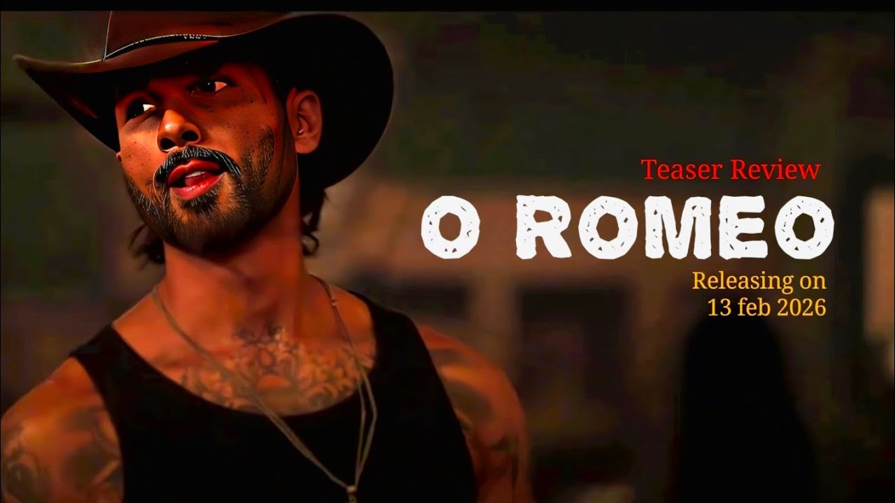 O Romeo Teaser Review | Powerful Love Story Ya Tragedy? | First Impression | shahid kapoor | tripti 
