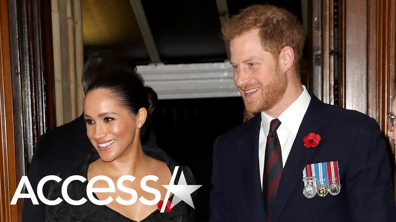 Meghan Markle And Prince Harry Caught Sharing Sweet Private Moment At Remembrance Service