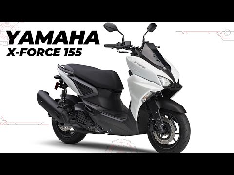 New Yamaha X Force 155 Scooter Unveiled | MOTO-CAR TV - YouTube