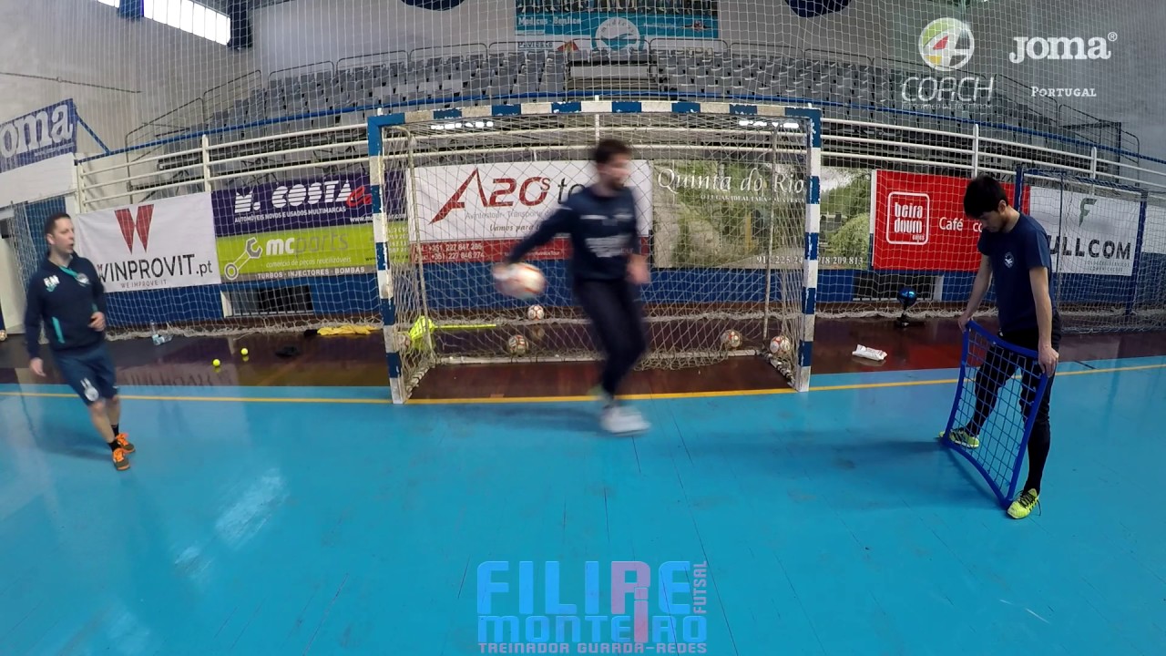 Treino de Guarda-Redes Futsal Modicus 16/17 Filipe Monteiro, Futsal Goalkeeper Training