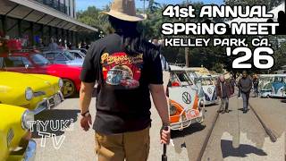 41st ANNUAL SPRiNG MEET, KELLEY PARK SAN JOSE CA. 2026 | VW CLASSiC CAR SHOW AND SWAP MEET