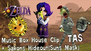 Zelda: Majoras Mask ~  Music Box House Clip + Sakons Hideout (TAS)
