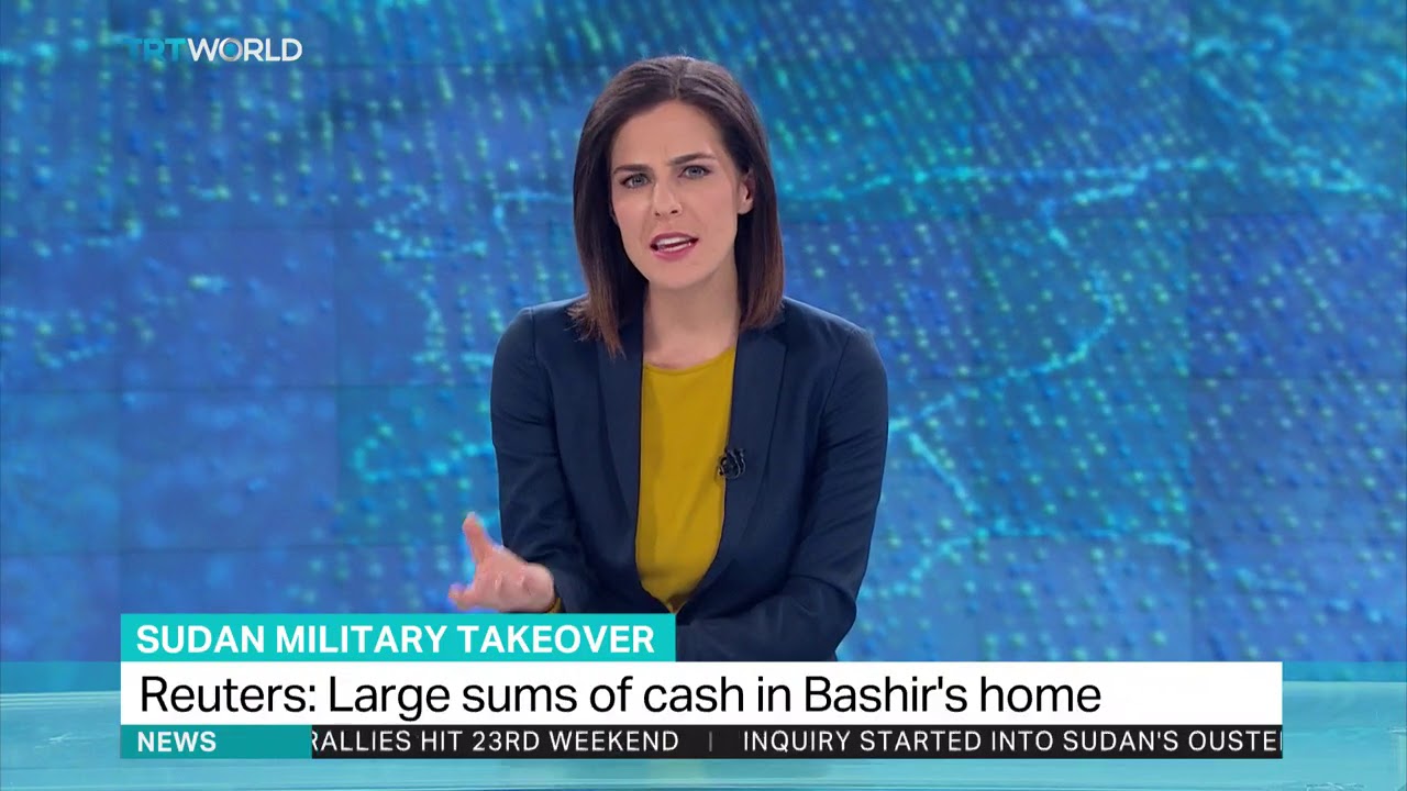 Sudan: Bashir is being investigated over cash recovery newspaper mockup