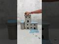 how to make beautiful miniature clay house 😱#204