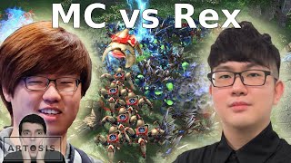 Excellent plays! - MC vs Rex - (SC1 P vs SC2 Z)