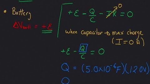 Examples: Charging and Discharging Capacitors RC Circuits