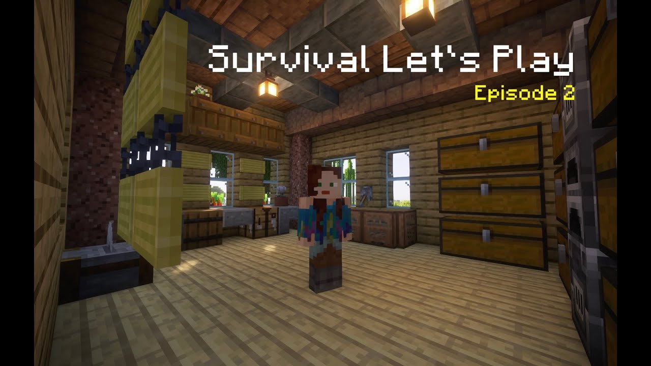 Minecraft Survival Let's Play - Episode 3 - YouTube