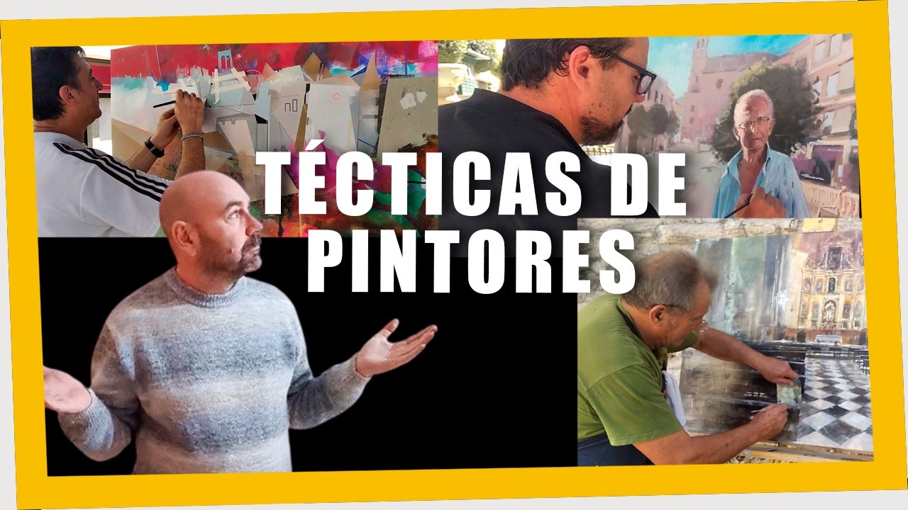 🎨 Secretos y Ténicas  en un CONCURSO DE PINTURA RÁPIDA 🎨