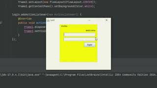 ADVANCED JAVA SWING PACKAGE