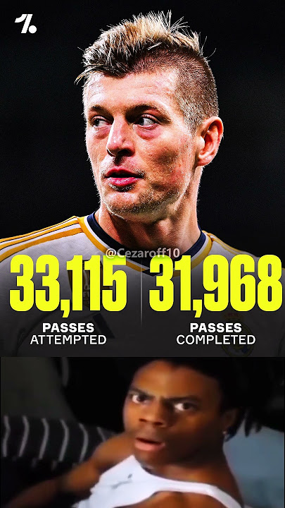 Toni Kroos' only misplaced 1,147 passes during his entire Real Madrid career #tonikroos