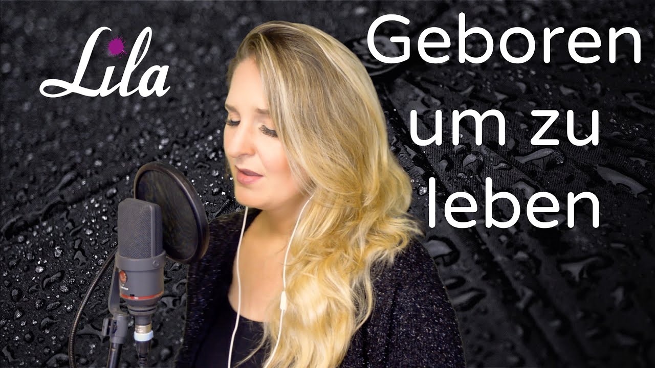 Geboren um zu leben Trauerlied von Unheilig Lied für Beerdigung / Trauerfeier Lila Cover Geboren um zu leben Trauerlied von Unheilig Lied für Beerdigung / Trauerfeier Lila Cover