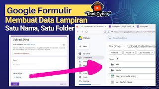 Membuat Data Lampiran Google Form pada Nama Masing-Masing, tidak bercampur