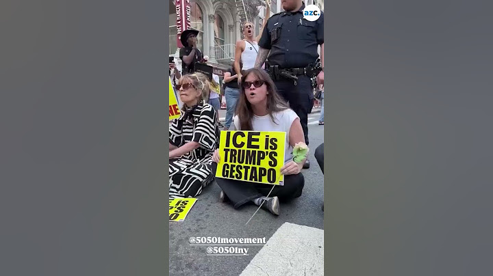 Multiple protesters arrested during rally outside New York Federal Plaza