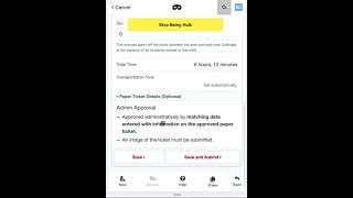 Driver Shift Check Out