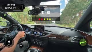 AUDI A6 C7 2.0TFSI AT 4WD 2016 STOCK. 0-100 ACCELERATION