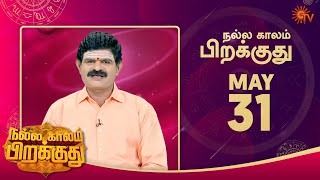 இன்றைய ராசி பலன் | நல்ல காலம் பிறக்குது | 31 May 2023 | Sun TV