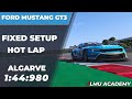 Le Mans Ultimate GT3 Setup &amp; Hot Lap | ALGARVE | FORD MUSTANG Fixed Setup
