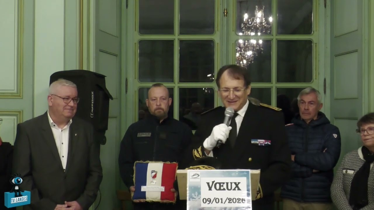 Peyrehorade 260109 Remise de médaille 1