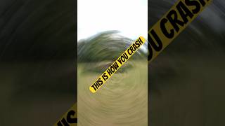 This how you Crash 💥 #drone #dronevideo #dronecrash #droneoftheday #shorts #subscribe #short