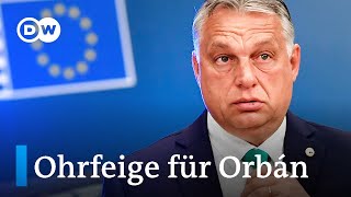 Korruption in Ungarn: Europäische Union friert Milliardengelder ein | DW Nachrichten
