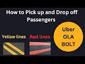 Uber driver London tricks and advices | How to pick up and drop off passenegers on roads,avoid road