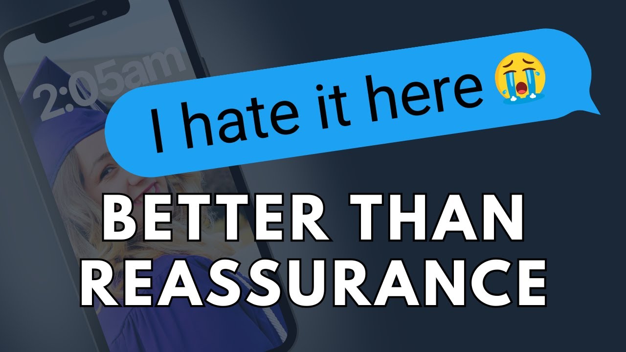 Your Homesick College Student Doesn't Need Reassurance, They Need This