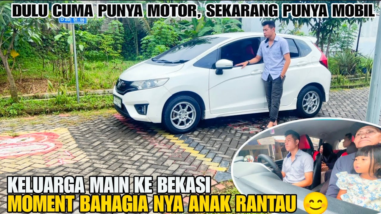 PERTAMA SEKALI NYETIRIN AJAK KELUARGA JALAN JALAN MOBILAN 
