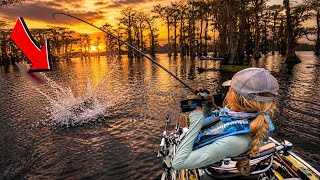Catching Monster Bass in Alligator Infested Waters