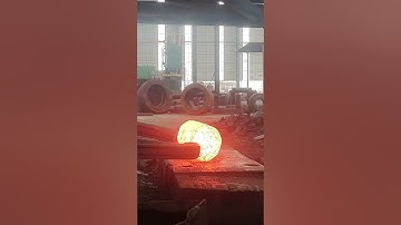 How to forge a rectangular iron block into a cylindrical iron block in 40 seconds