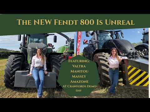 The New Fendt 800 is UNREAL - Featuring Valtra, Massey, Manitou, Amazone