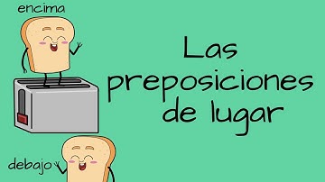 Canción - Las preposiciones de lugar / Prepositions of Location Song (Señor Jordan)
