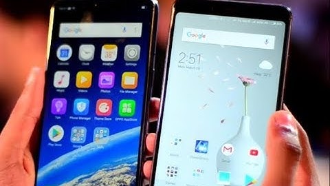 OPPO F9 Pro Vs Xiaomi Mi A2