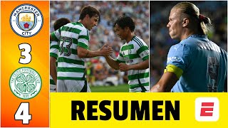 Thumbnail for MANCHESTER CITY CAYÓ 3-4 vs CELTIC en un PARTIDAZO amistoso lleno de acción. Doblete Kuhn | Amistoso