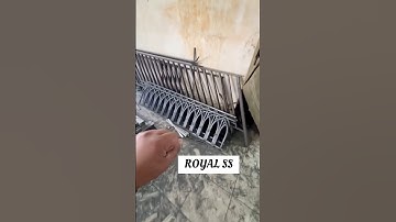 Iron railing, new design work fabrication #￼ Railing,#Gate,#Grill#youtube #sorts #video#🤝💸🤝￼￼￼￼￼