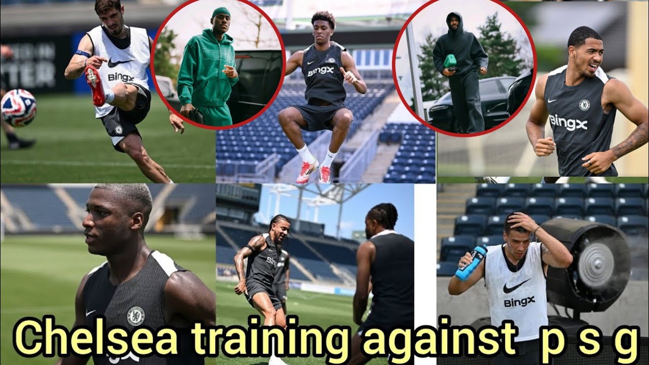 ✅Chelsea Step Up Preparations for PSG Showdown as Riam Rosenior Leads Intense Training Session 💥