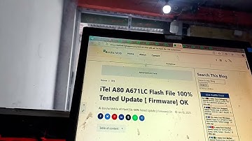iTel A80 A671L Flash File Hang Logo Dead Mode 100% Firmware