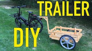 How to build a DIY trailer for a bicycle or e-bike!